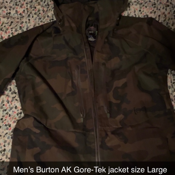 Mens Burton Came gore-Tex AK jacket - Picture 1 of 6